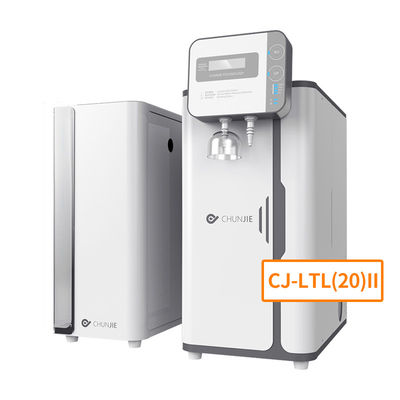 سعر جيد نظام المياه المخصص 20L / H المستشفى مختبر DI TOC المختبر المياه Deionizer نوع DI الانترنت