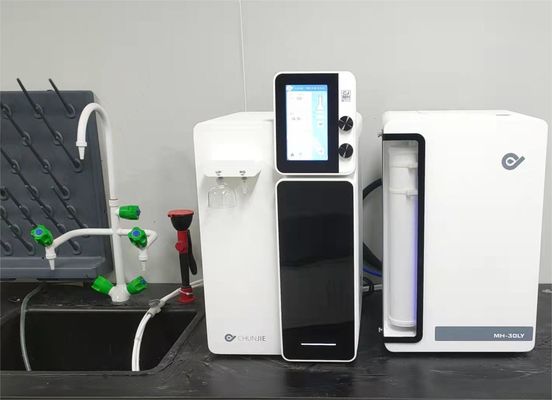 سعر جيد آلة أنظمة المياه النقية فائقة الجودة آلة معالجة المياه النقية لمختبر 20L / H الانترنت